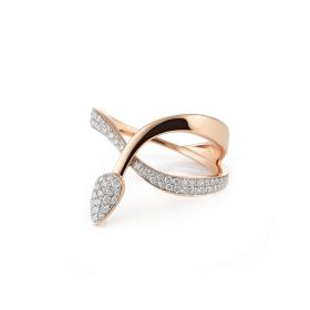 Roségold, Ringe, Al Coro Goccia Ring R7637WR