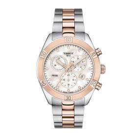 Damenuhr, Tissot PR 100 Sport Chic Chronograph T101.917.22.116.00