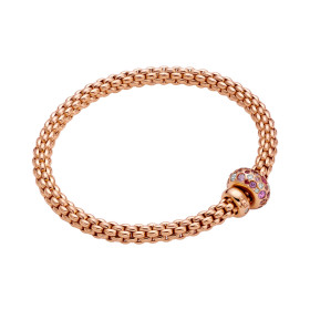Roségold, Armschmuck, FOPE Solo Flex'it Armband, Ref: 61206BX_P3_R_RRX_0XS