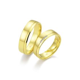 August Gerstner Trauring Exclusiv-Kollektion 4/28667/5,5-28667/5,5