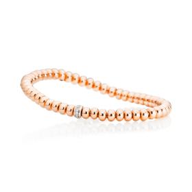 Roségold, Armschmuck, Capolavoro Armband Flessibile  AB9B00123.INNEN.17-M