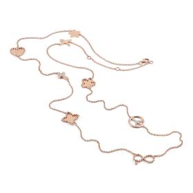 Halsschmuck, Roségold, Al Coro Palladio Collier C248R80