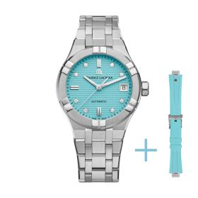 Damenuhr, Maurice Lacroix Aikon Automatic Limited Summer Edition 35mm AI6006-SS00F-451-C