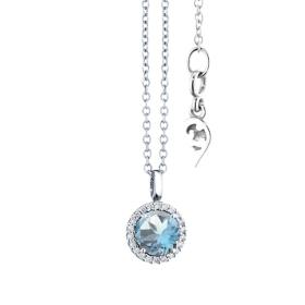 Weißgold, Halsschmuck, Capolavoro Collier Espressivo CO8TOA02037-M