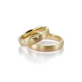 August Gerstner Trauring Exclusiv-Kollektion 4/28601/4,3-28601/4,5