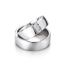 Ringe, August Gerstner Trauringe 20508/7-4/27508/7
