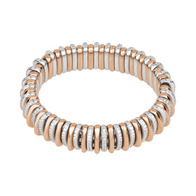         Roségold &amp; Weißgold, Armschmuck, FOPE Panorama Flex'it Armband 58904BX_BB_B_RBX_0XS
