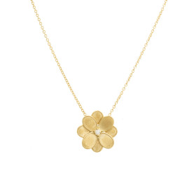 Gelbgold, Halsschmuck, Marco Bicego Petali Anhänger CB2434 B Y