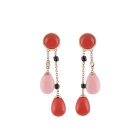Roségold, Ohrringe, Al Coro Candy Ohrringe E2230POR