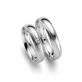 Ringe, August Gerstner Trauringe 26704/4.5-4/20704/4.5