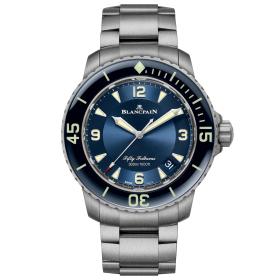 Herrenuhr, Blancpain Fifty Fathoms Automatique 5015 12B40 98B