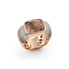 Roségold, Ringe, Al Coro La Piazza Ring NR9457SQBWR