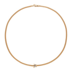         Gelbgold, Halsschmuck, FOPE Prima Flex'it Collier 74408CX_BB_G_BBB_043