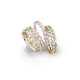 Weißgold, Ringe, Max Kemper Trauringe 70350_Set-70351-70353