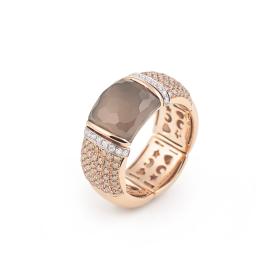 Roségold, Ringe, Al Coro La Piazza Ring NRF1616SQBWR