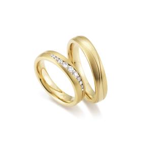 August Gerstner Trauring Exclusiv-Kollektion 4/28475/4,5-28475/4,5