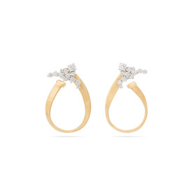 Weißgold, Ohrringe, Marco Bicego Marakech Hoop-Ohrringe OG418 B YW