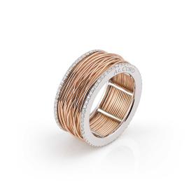 Weißgold, Ringe, Al Coro Serenata Ring NR900WR