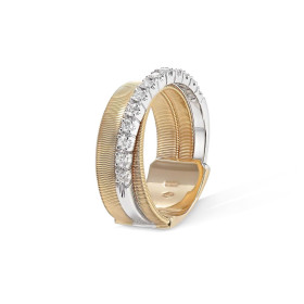 Weißgold, Ringe, Marco Bicego Masai Ring AG329_B1_YW_M5