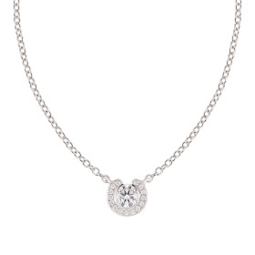         Weißgold, Halsschmuck, Al Coro Mezzaluna Collier NC2876W