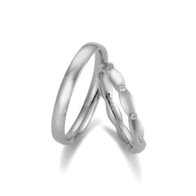 Ringe, August Gerstner Trauringe 28511/3-4/28511/3