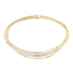 Weißgold, Halsschmuck, Marco Bicego Marrakech Halskette CG852_B_YW_M5