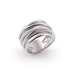 Weißgold, Ringe, Al Coro Serenata Ring R6404W