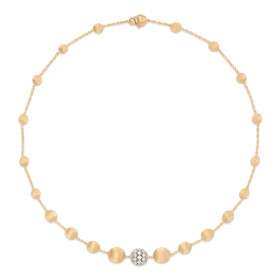         Gelbgold, Halsschmuck, Marco Bicego Africa Alta Halskette CB2899 B2 YW