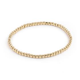 Gelbgold, Armschmuck, Al Coro Stretchy Armband A330G
