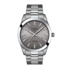 Herrenuhr, Tissot Gentleman Titanium T127.410.44.081.00