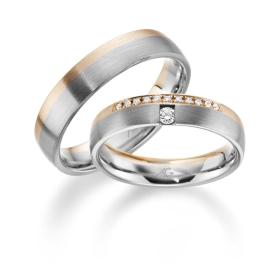 August Gerstner Trauring Exclusiv-Kollektion 4/28722/4.5-28722/5