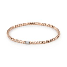 Rotgold, Armschmuck, Al Coro Stretchy Armband A351R