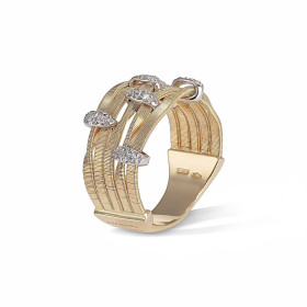 Weißgold, Ringe, Marco Bicego Marrakech Onde Ring AG340 B YW