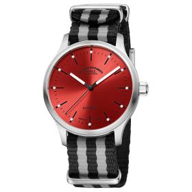 Herrenuhr, Mühle Glashütte Panova Rot M1-40-78-NB-IV