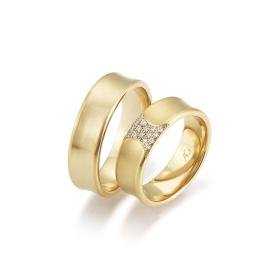 August Gerstner Trauring Exclusiv-Kollektion 4/28476/6,5-28476/6,5