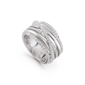 Weißgold, Ringe, Al Coro Serenata Ring NR376W