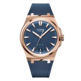 Unisex, Czapek Antarctique Mount Erebus Deep Blue Rose Gold and Rubber Antarctique Mount Erebus Deep Blue Rose Gold and Rubber