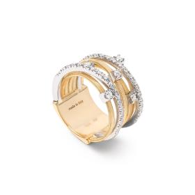 Weißgold, Ringe, Marco Bicego Goa Ring AG277 B2 YW