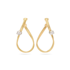         Gelbgold, Ohrringe, Marco Bicego Marrakech Hoop-Ohrringe OG404 B8 YW