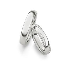 Weißgold, Ringe, Max Kemper Trauringe 30408-000-30408-040