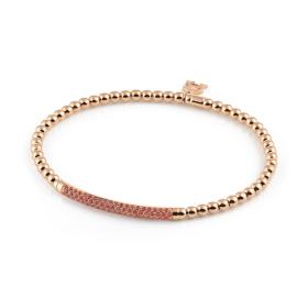Roségold, Armschmuck, Al Coro Stretchy Armband A350OSR17