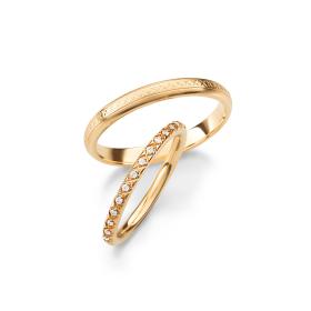 Ringe, Roségold, Max Kemper Trauringe 70426-000-70426-030