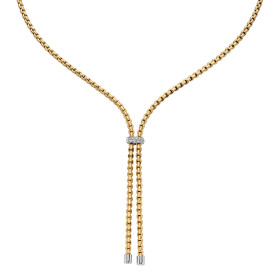         Gelbgold, Halsschmuck, FOPE Eka Halskette 75501CX_BB_G_X4X_043