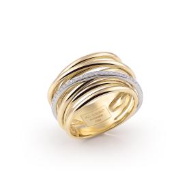Roségold, Ringe, Al Coro Serenata Ring R6404G