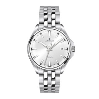 Damen- und Herrenuhr, Junghans Meister S Automatic 36, Ref: 27/4683.44