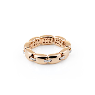 Roségold, Ringe, Al Coro La Piazza Venezia Ring, Ref: NR3027RW