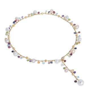 Gelbgold, Halsschmuck, Marco Bicego Paradise Halskette, Ref: CB2586-B_MIX114_Y_02