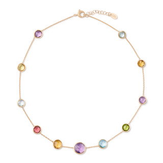 Gelbgold, Halsschmuck, Marco Bicego Jaipur Color Halskette , Ref: CB2710_MIX01_Y_02