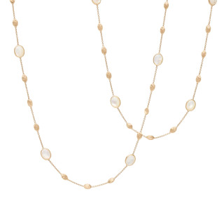Gelbgold, Halsschmuck, Marco Bicego Siviglia Halskette, Ref: CB2654 MPW Y