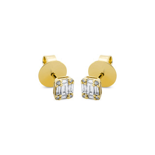 Gelbgold, Ohrringe, Becker Young Fashion Kollektion Ohrstecker, Ref: 2O509G8-1